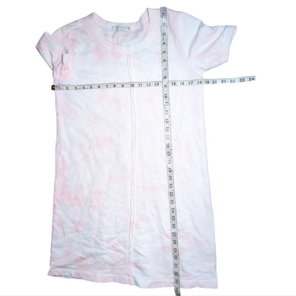 MODODOC PINK & WHITE TIE DYE DRESS SIZE SMALL - Picture 4 of 6